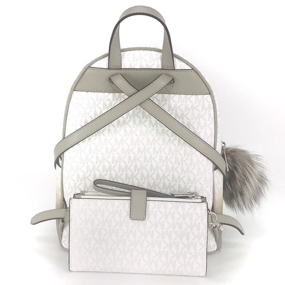 2PCS Michael Kors Abbey Backpack Wallet Set - Picture 4 of 8